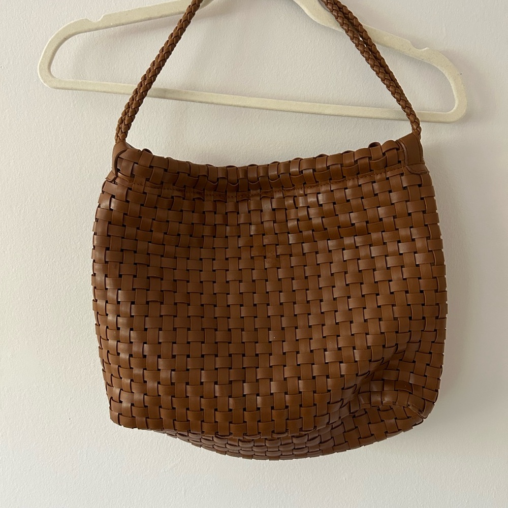 Nine West vintage 90s Brown Woven Women's Bag